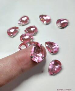 Piedras 13mm x 10mm- Varios Colores