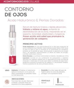 Serum Contorno de Ojos (Vitamina C o Acido Hialuronico) Collage