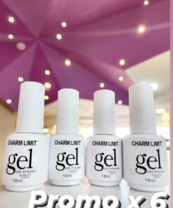 Promo Esmaltes Charm Limit Aprobados Colección Macarons x6