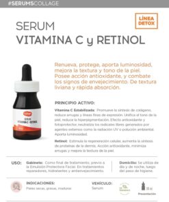 Serum vitamina C-Retinol -30cc - Collage