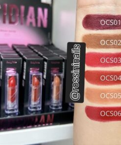 Cream Satin Ruby Rose Obsidian