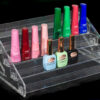 Exhibidor porta esmaltes acrilico Paris Night 5 estantes (productos no incluidos)
