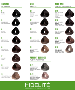 Tintura Fidelite sin amonico