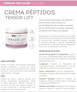 Crema facial tensor lift 50grs Collage