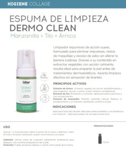 Espuma de limpieza dermo clean Collage