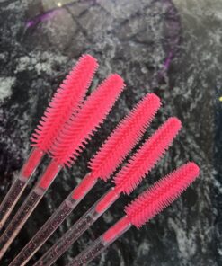 Cepillo pestañas silicona par