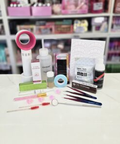 Kit pestañas pelo por pelo (PxP) intermedio