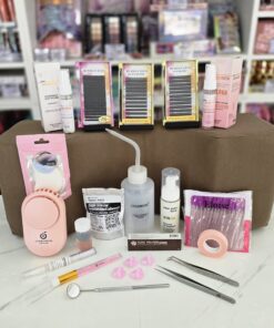 Kit pestañas pelo por pelo (PxP) premium