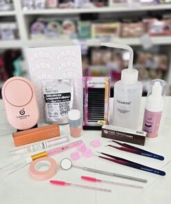 Kit pestañas pelo por pelo (PxP) intermedio