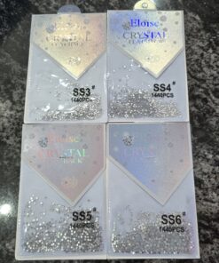 Set Strass Eloise Plata (tamaños 3 al 6) - Ss3 Plata