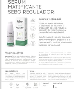 Serum Matificante Collage