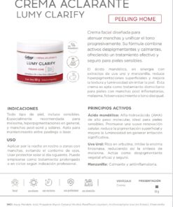 Crema aclarante lumy clartify Collage