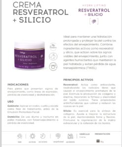 Crema resveratrol + silicio x50g collage