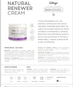 Crema bakuchiol 50grs Collage