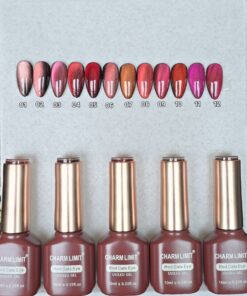 Esmalte 9D ojo de gato/Cat eye Charm Limit Rojos 2 - 02