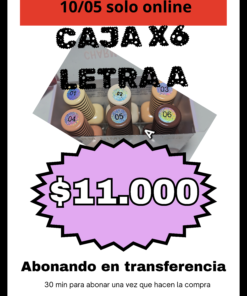 Promo Charm Otoño Letra A