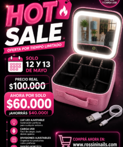 Hot Sale- Maletin Cherimoya con luz Usb