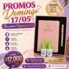 PROMO- Box Organizada Cherimoya-Anotador, Lapicera, base coat, top coat