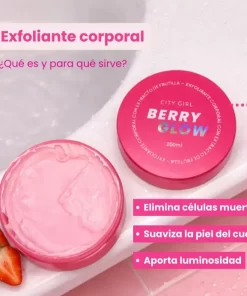 Exfoliante Corporal City Girl Berry Glow 280ml