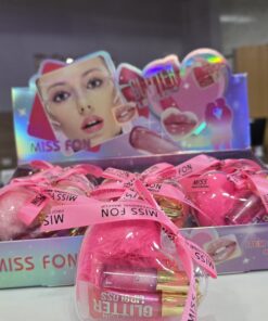 Lip gloss Corazon con accesorios