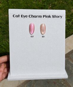 smalte (9D cat eye ojo de gato) Charm Limit - Pink Story