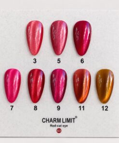 Esmalte (9D cat eye ojo de gato) Charm Limit Rojo