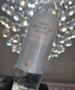 Agua micelar rosas